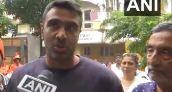 Ashwin lands in Chennai just a day after retirement