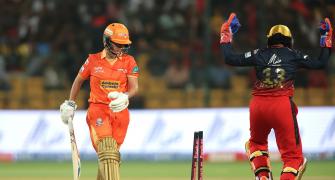 PHOTOS: RCB bowlers leave Gujarat Giants in tatters