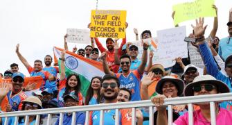 PICS: It's party time for India fans in New York!