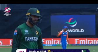 Did Imad Wasim deliberately waste balls?
