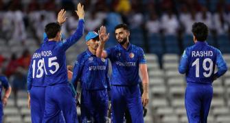 T20 WC PIX: Afghanistan storm into Super 8; NZ out