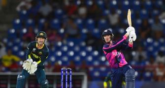 PICS: Scotland batsmen on the rampage vs Australia