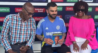 A Gift For Kohli From A Cricket Legend