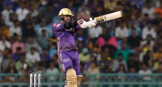 PICS: Narine fires KKR to huge total vs LSG