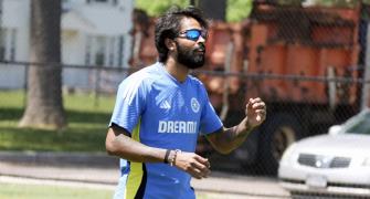 Hardik Joins Team India In New York