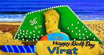 What A Grand Way To Celebrate Kohli, 36!