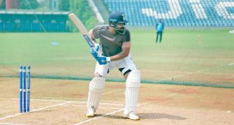 Rohit's Working Hard In Mumbai For Aus