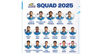 IPL 2025: Meet The Mumbai Indians Squad