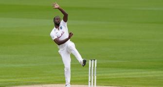 Windies have B'desh reeling; 17 wkts fall on Day 4 