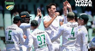 Jansen takes 7 to bowl out Sri Lanka for 42