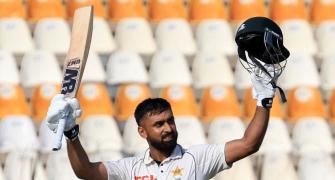 Masood, Shafique hit tons; Pakistan dominate Day 1