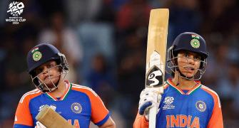 T20 WC PIX: India shatter T20 record with 82-run win