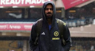 Kohli Takes A Walk In The Rain