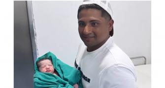 PICS: Say hello to new daddy Sarfaraz Khan