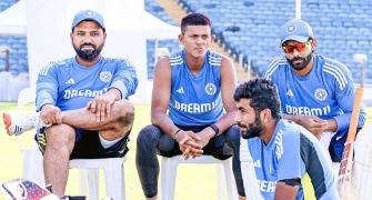 At Team India's Nets In Pune