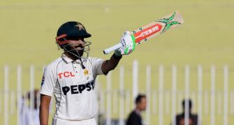 3rd Test: Saud and spinners put Pakistan in charge