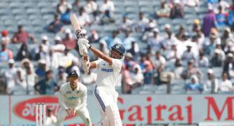 Pune Test PHOTOS: India's chase is on track! 