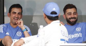 What Are Kohli, Gambhir Grinning About?