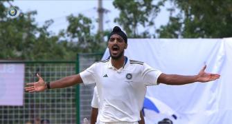 Duleep Trophy: Arshdeep's 6 takes India D to victory