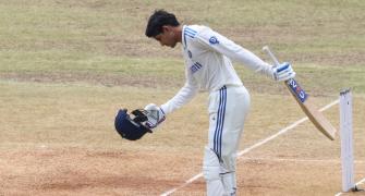 1st Test PIX: Pant, Gill slam tons as India dominate