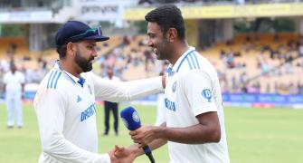 Rohit praises Ashwin's 'unbelievable' performance