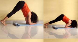Yoga poses to get you in shape