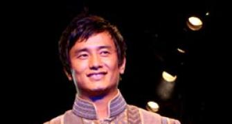 Baichung Bhutia rocks the ramp in Kolkata