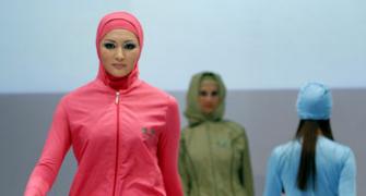 Glimpses of Istanbul's Islamic Fashion Fair
