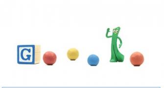 Google doodles for Art Clokey