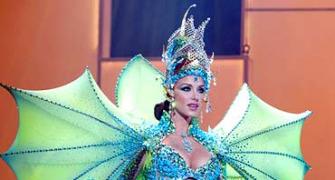 Sexy bling: Miss Universe 2011 national costumes!