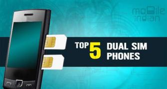 Photos: Top 5 dual SIM phones