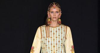 PICS: Manish takes Indian style to the Paris catwalk