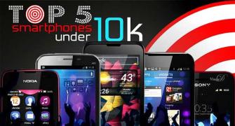 Top 5 smartphones under Rs 10,000