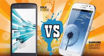 Xolo X1000 vs Samsung Galaxy Grand