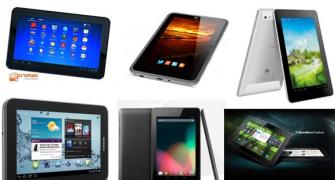 Top 6 Tablets Under Rs 20,000
