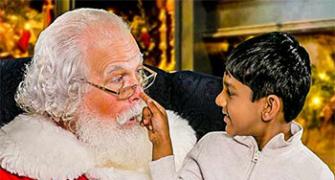 Christmas Pics: When lil Danny met Santa Claus