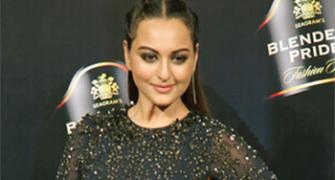 Pics: Sonakshi is our shining black beauty!