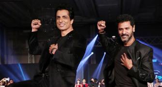 Men in black: Prabhu Deva, Sonu Sood ramp up the fun