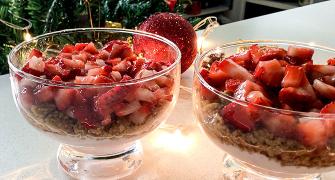 Christmas recipe: How to make Strawberry Yogurt Parfait
