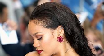 Vote: Like Rihanna's bright, bold red look?