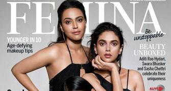 Aditi, Swara flaunt their beach bods on mag cover