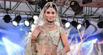 Pix: Urvashi looks stunning as a summer bride