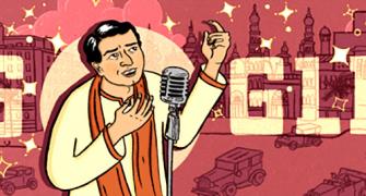 Google celebrates KL Saigal's birthday with a doodle