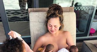 Why Chrissy Teigen deserves to be the poster girl of the breastfeeding week