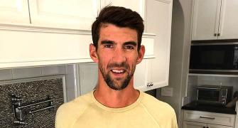 What does Michael Phelps eat for lunch?