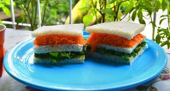 TricolourRecipe: How to make a tiranga sandwich