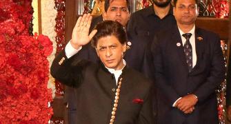 Shah Rukh and Salman attend Isha Ambani's wedding