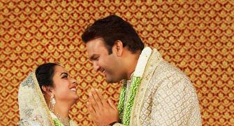 First look: Isha Ambani weds Anand Piramal