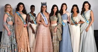 Pics: When Miss World Manushi Chhillar made a sanitary pad