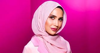 Amena Khan, first Hijabi model in a haircare ad